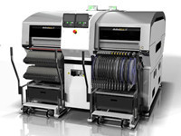 Pick And Place Fuji SMT Machine AIMEX II Stable Dual Track Corresponding